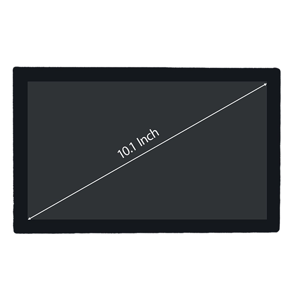 10,1-inch open frame touchscreen-monitor
